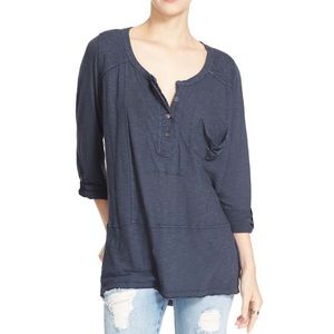 Free People Henley Tee